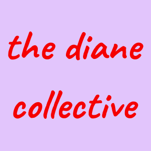 The Diane Collective logo on a purple background